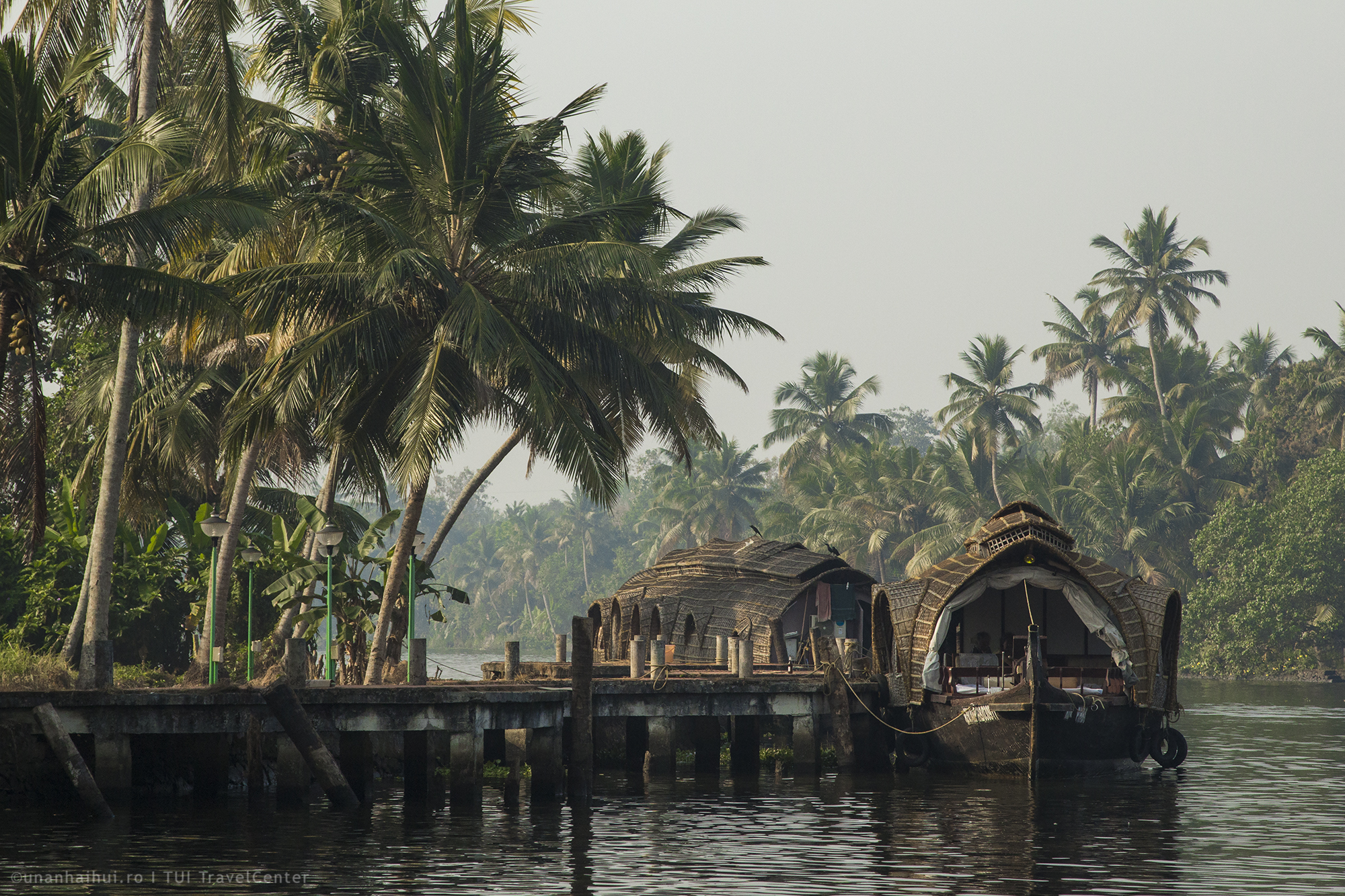 Croaziera pe canalele din Alleppey (Kerala)